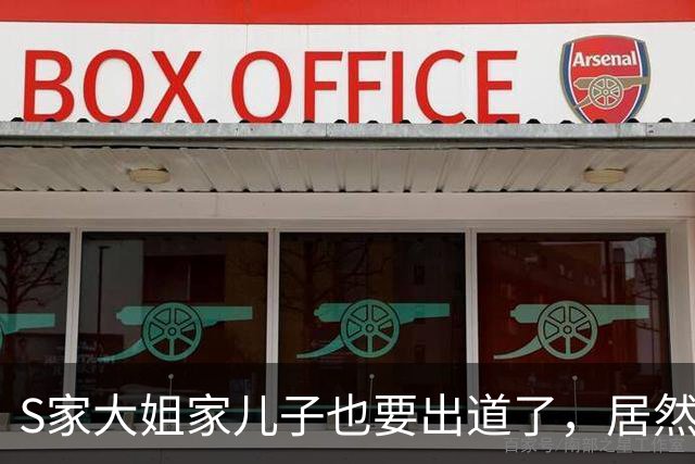 S家大姐家儿子也要出道了，居然比两个妹妹长得要好看
